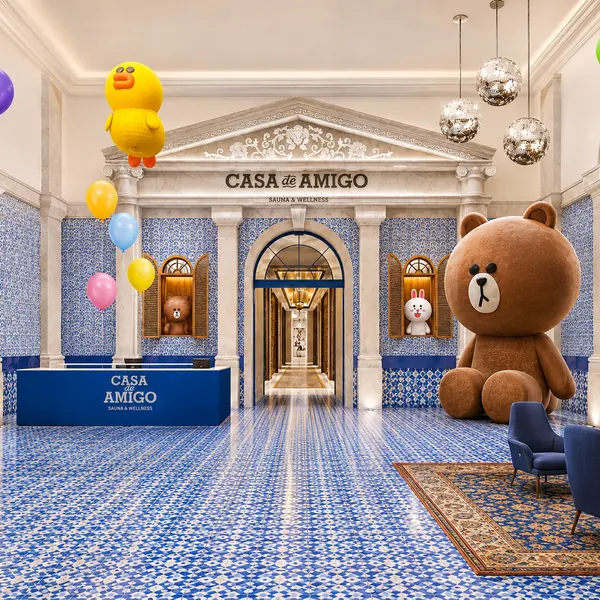 Casa Amigo 商場式大堂場景照片